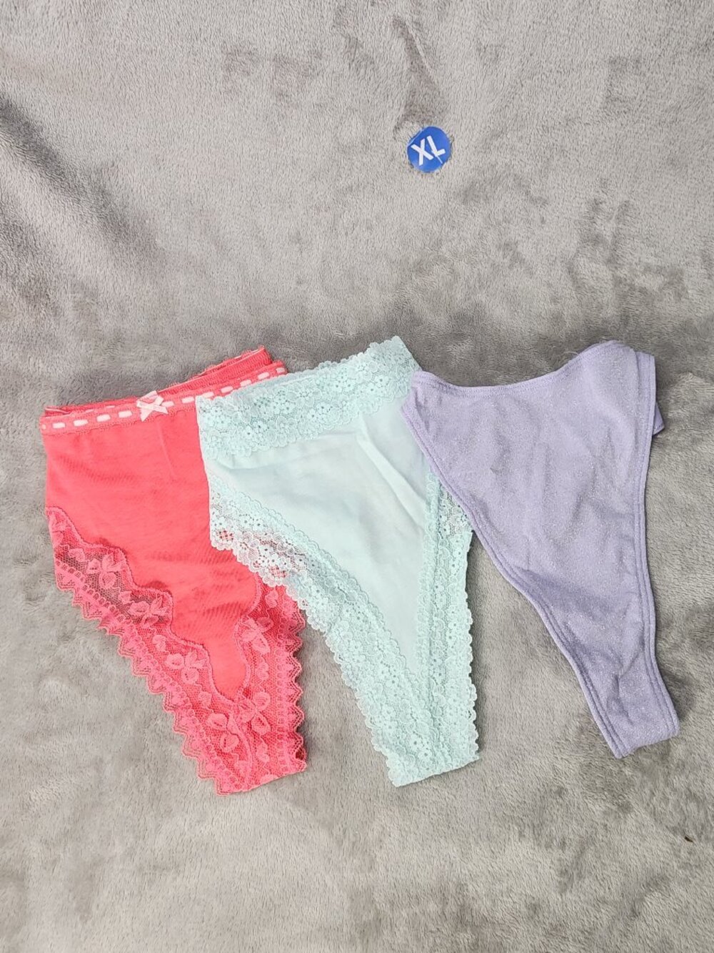 *NWT* BUNDLE of 3 - Victoria's Secret & PINK - XL thongs